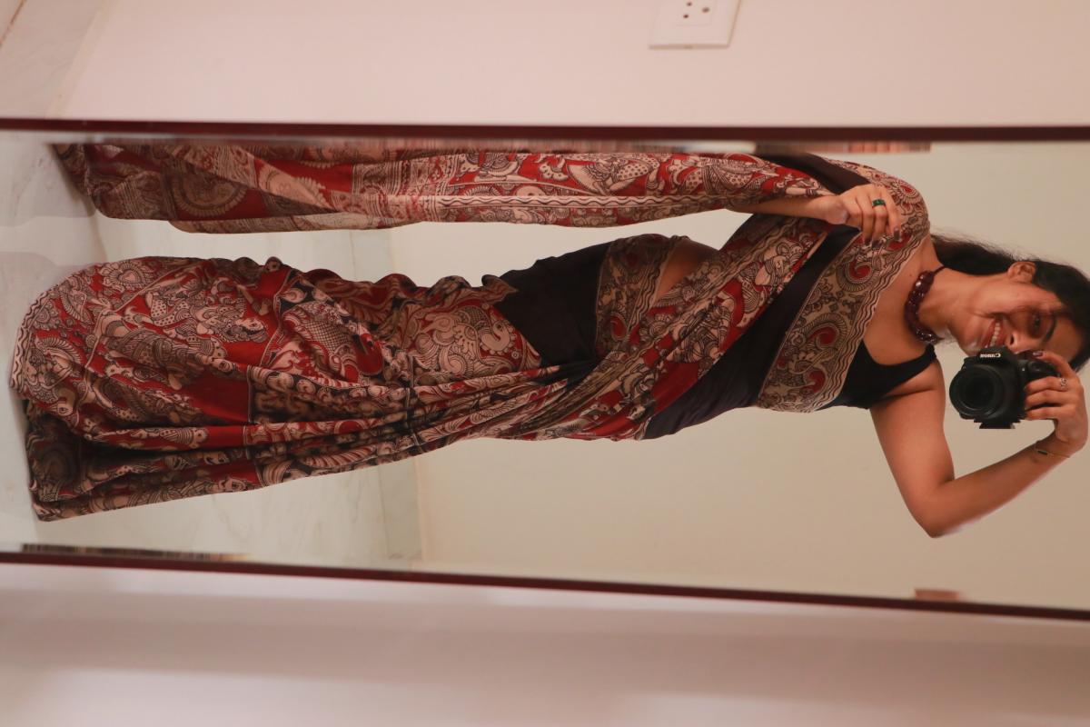 Kalamkari black