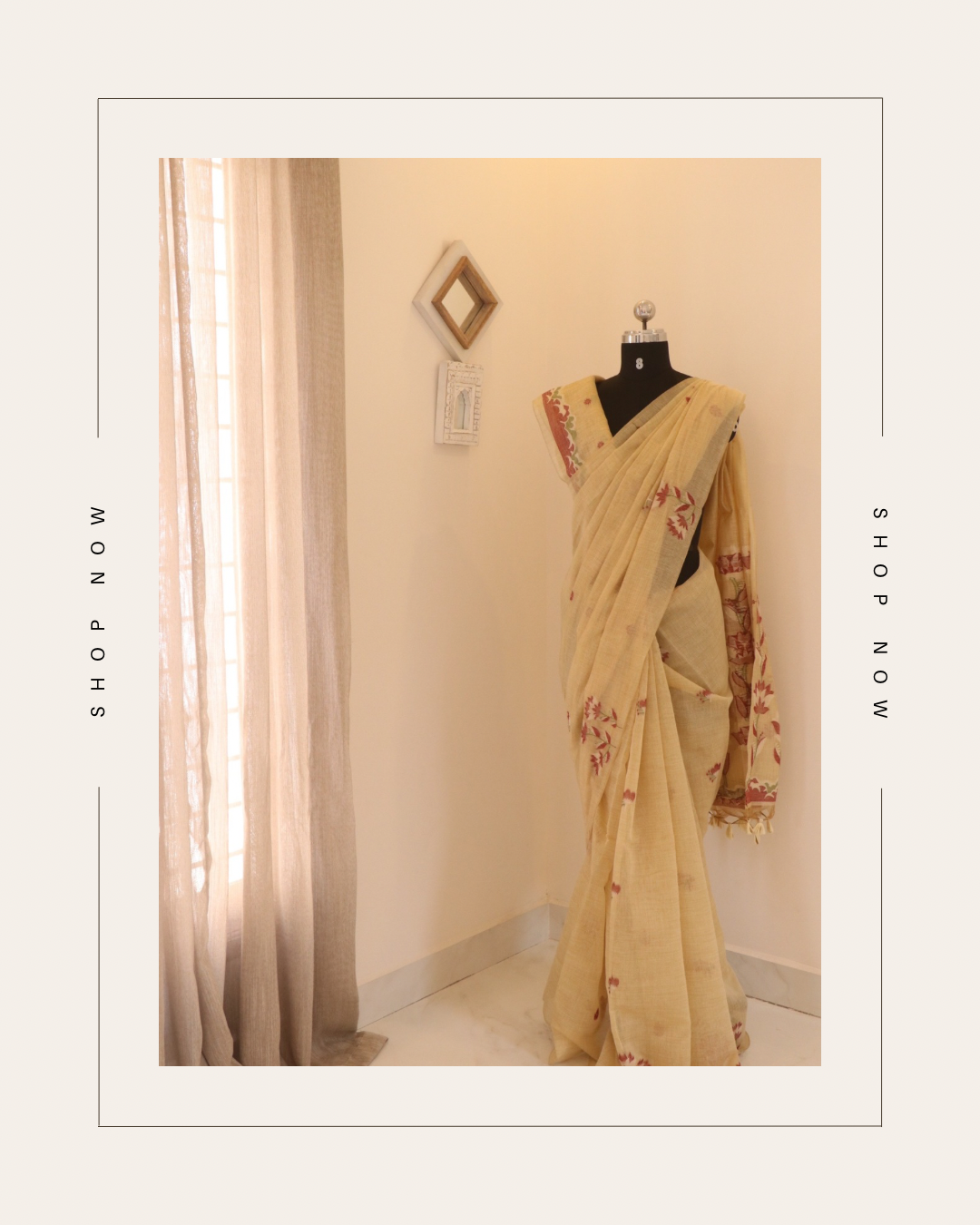 Sandal chanderi
