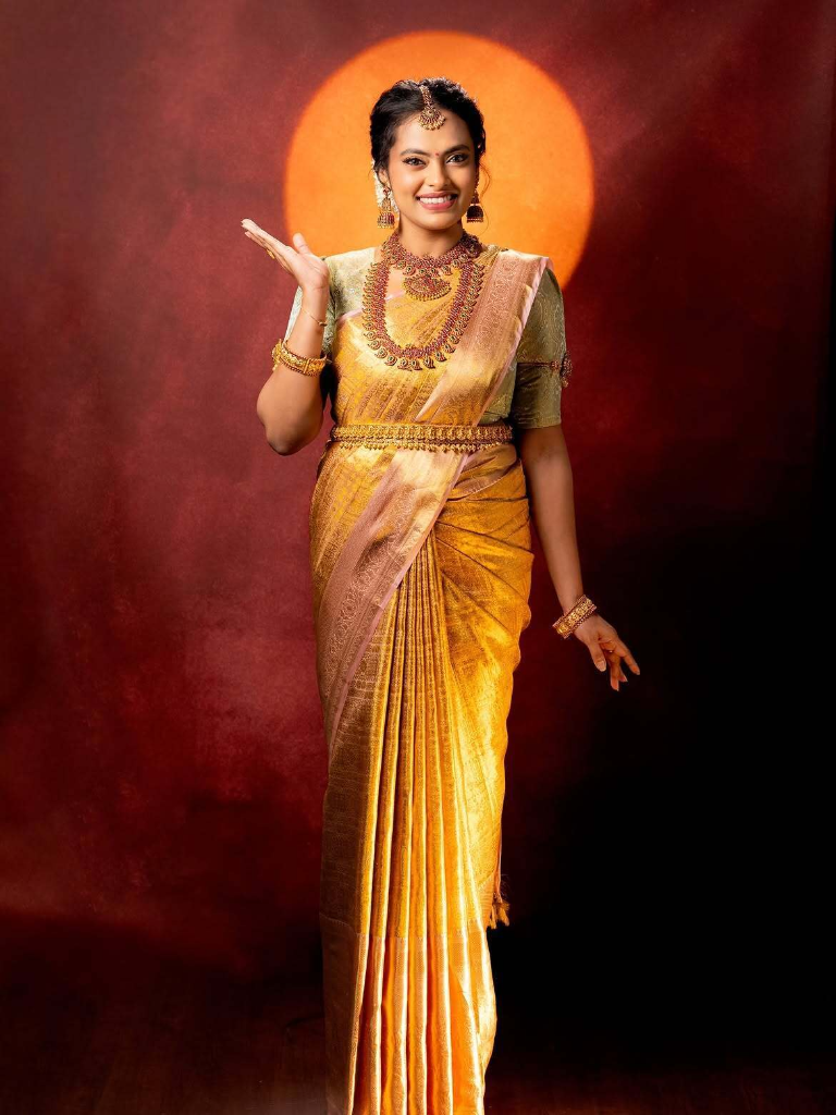 Traditional Saree Lady